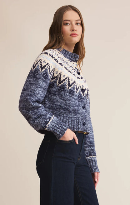 Z Supply North Sea Fair Isle Cardigan