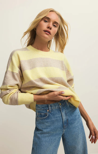 Z Supply Cirrus Cozy Stripe Sweater