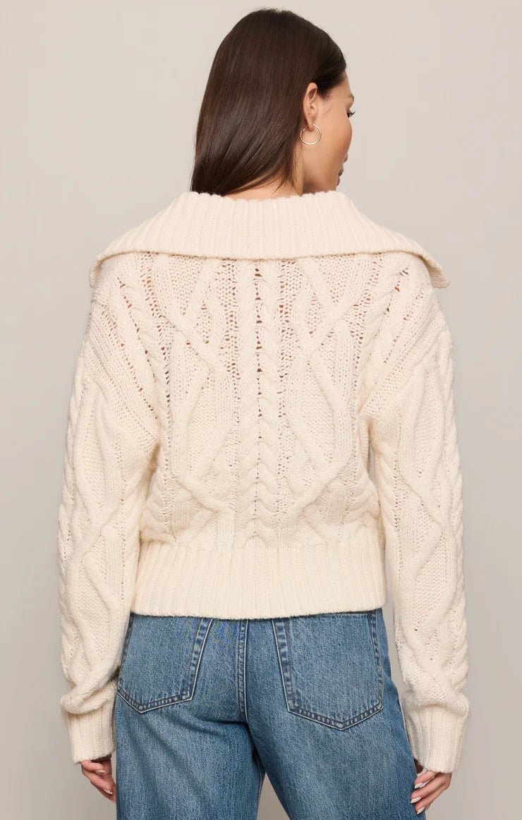 Z Supply Hartwell Cable Knit Sweater