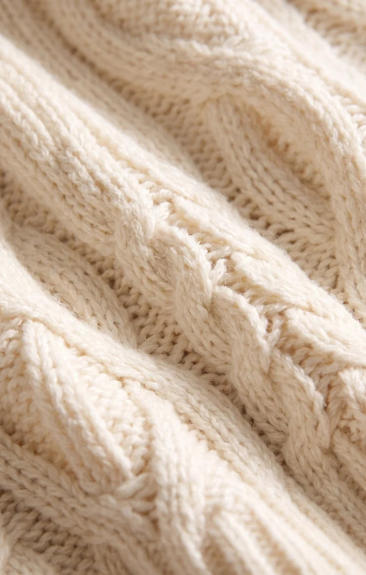 Z Supply Hartwell Cable Knit Sweater