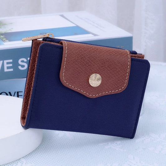 Stephanie Nylon Snap Bifold Wallet