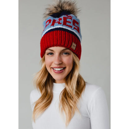 Panache Knit Pom Hats