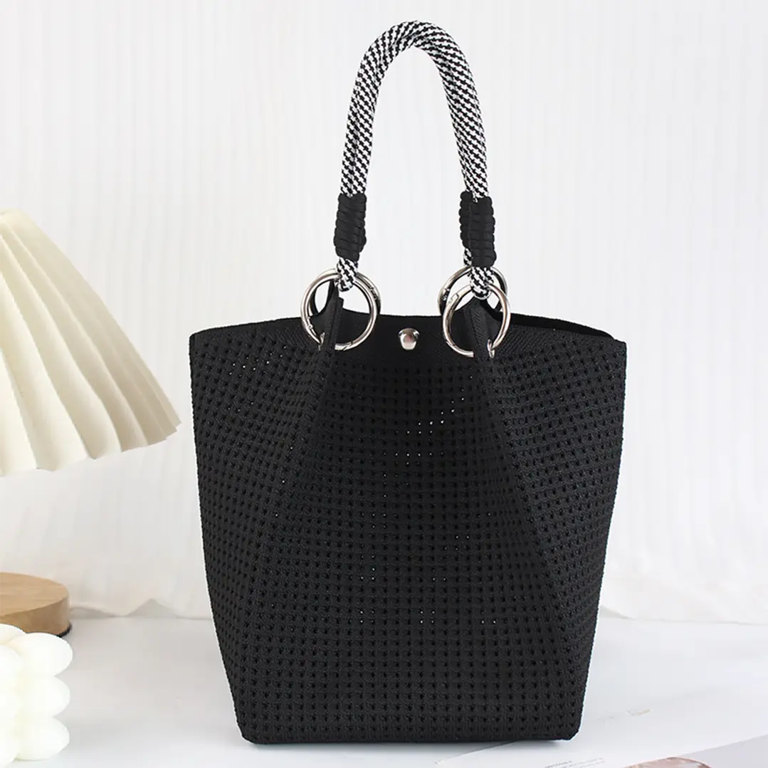 Mini Knit Bucket Bags