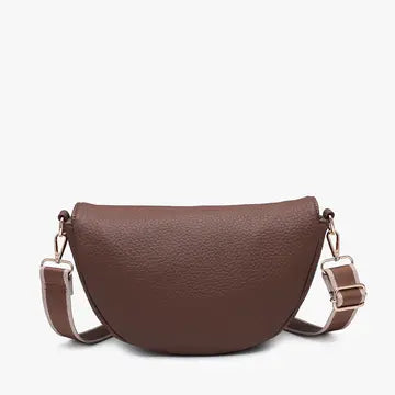 Alessandra Foldover Crescent Crossbody