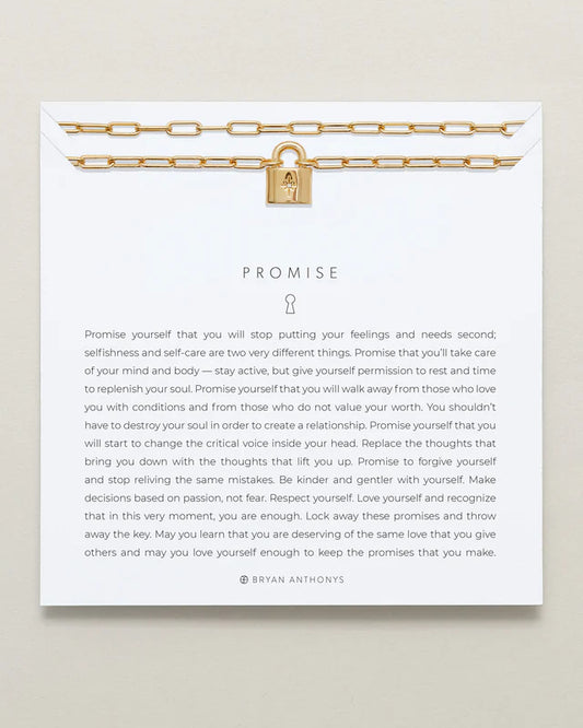 Promise Statement Necklce