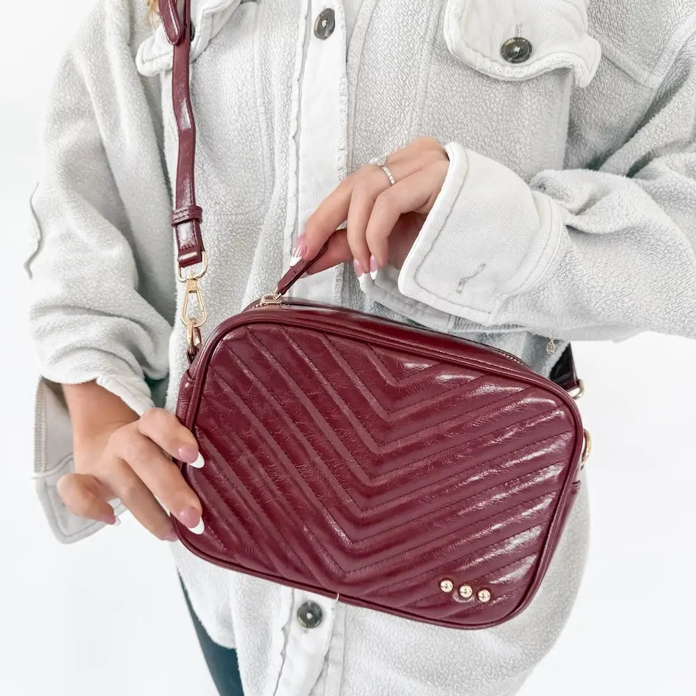 Coco Quilted Camera Crossbody
