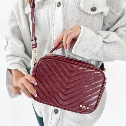 Coco Quilted Camera Crossbody