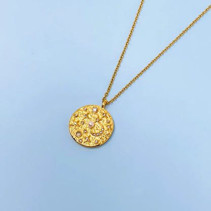 Soft Chain Celestial Necklace