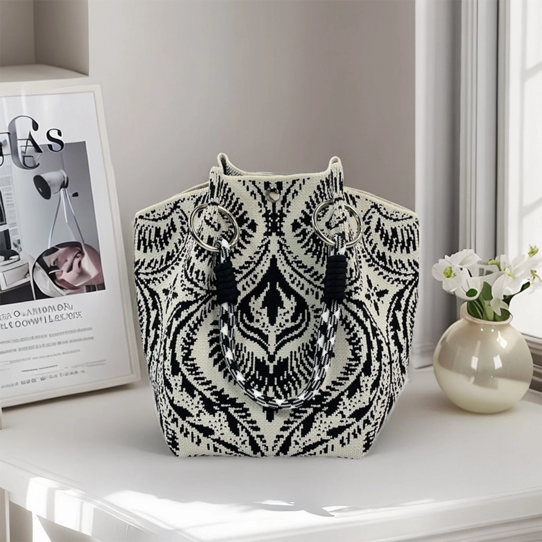 Mini Knit Bucket Bags