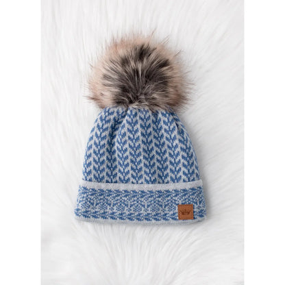 Knit Pom Hats