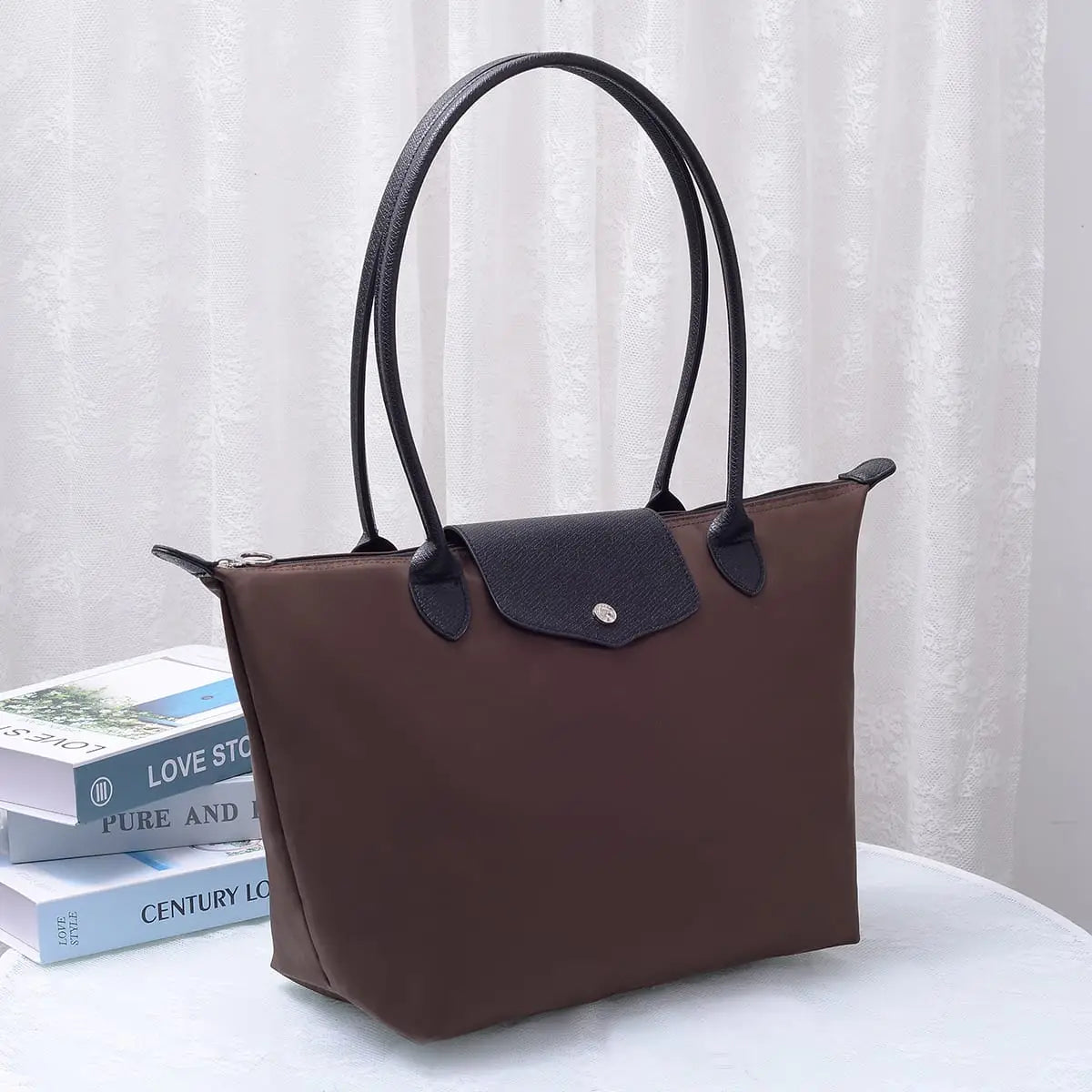 Olivia Nylon Tote Bag