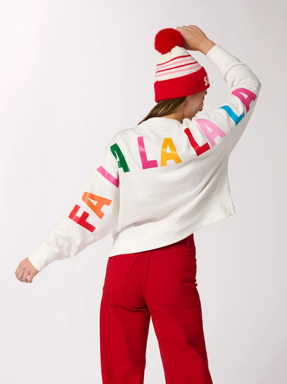 Shiraleah "Tis the Season/ Fa La La" Relaxed Sweatshirt