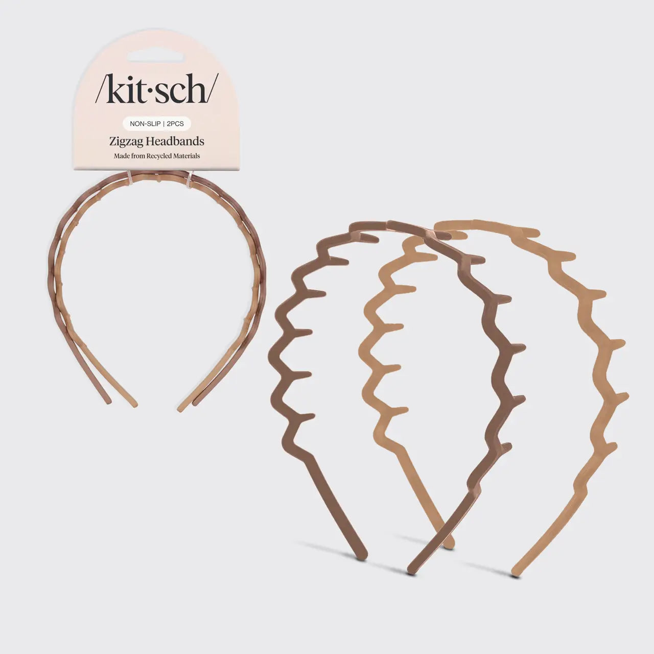 Kitsch Recycled Plastic Zig Zag Headband