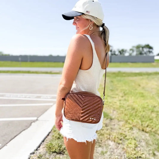 Coco Quilted Camera Crossbody