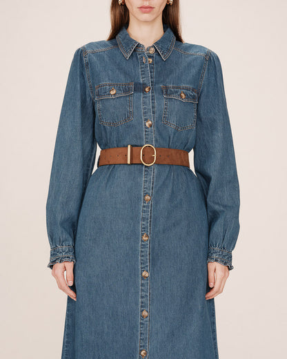 Grace & Mila Swinton Suede Belt
