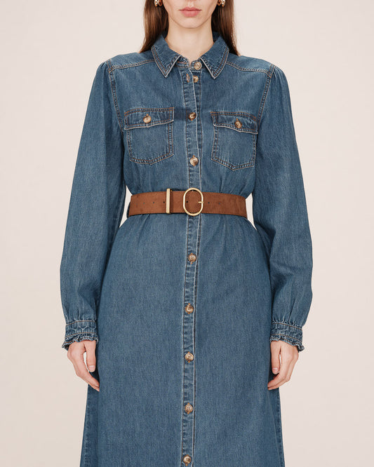 Grace & Mila Swinton Suede Belt