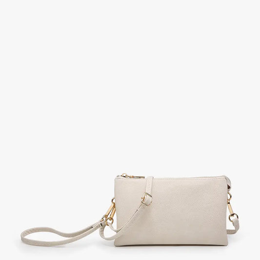 Riley 3 Compartment Crossbody/ Wristlet