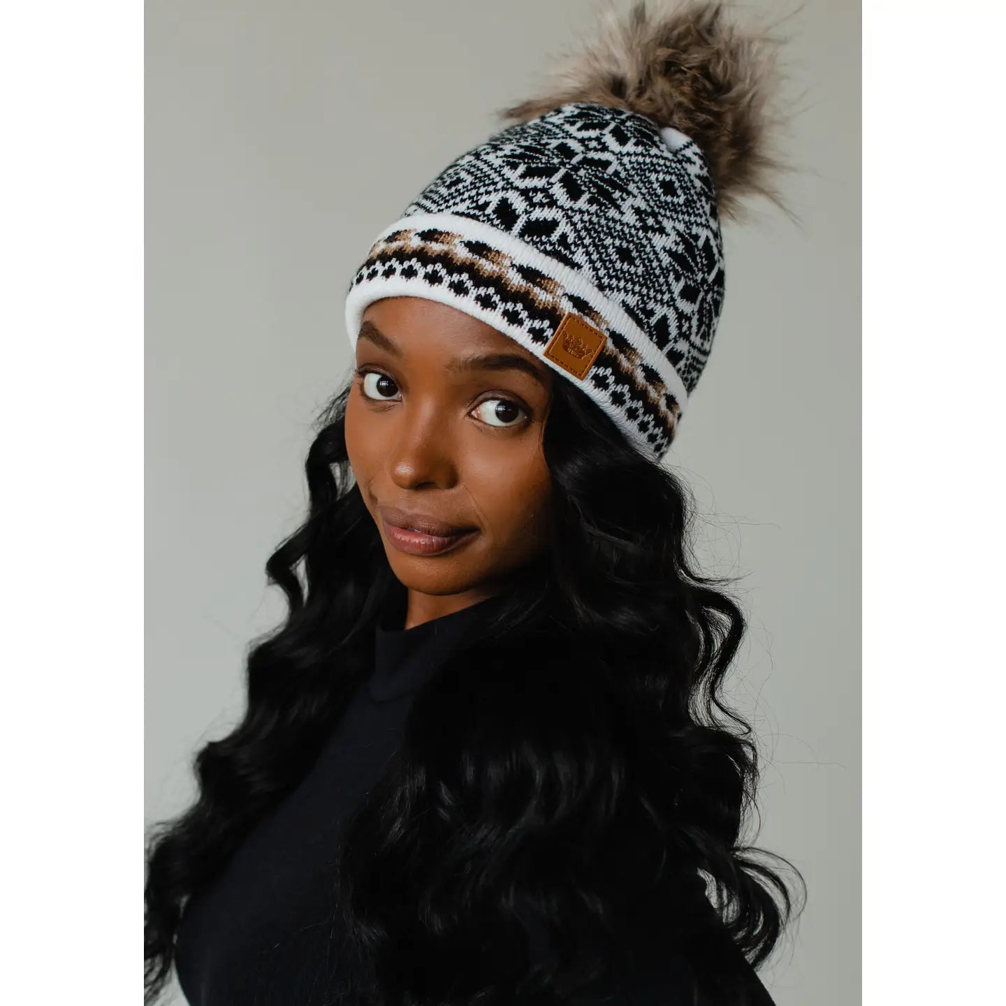 Knit Pom Hats