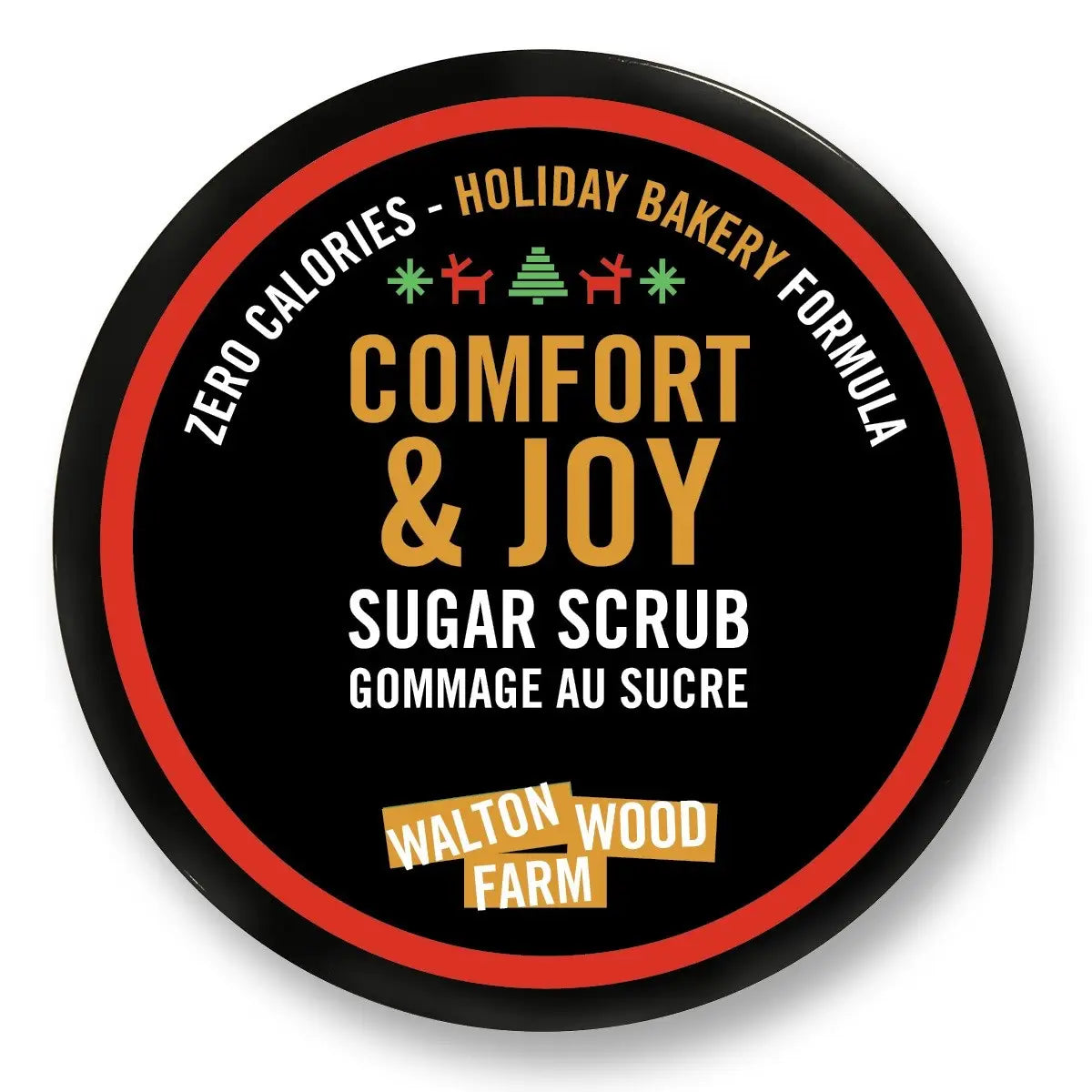 Walton Wood Sugar Scrub- Comfort & Joy-8oz