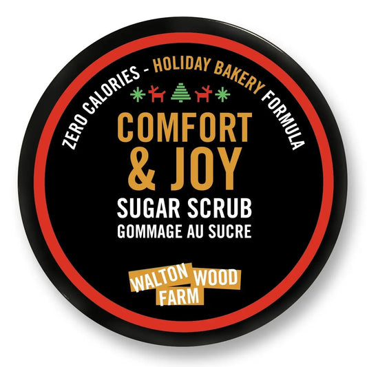 Walton Wood Sugar Scrub- Comfort & Joy-8oz