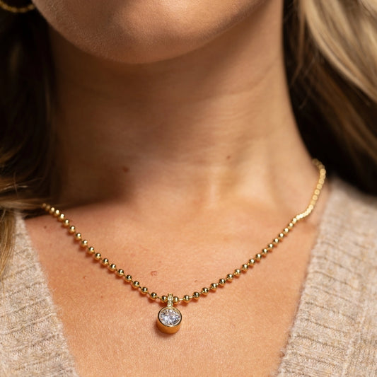 CZ Pendant Necklace