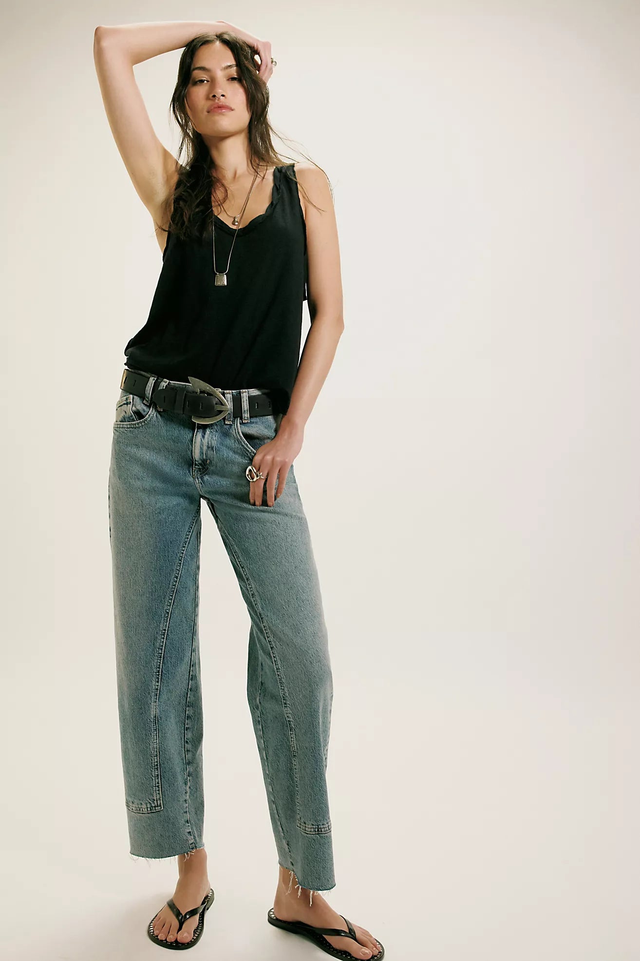 Free People Risk Taker Mid Rise Jean