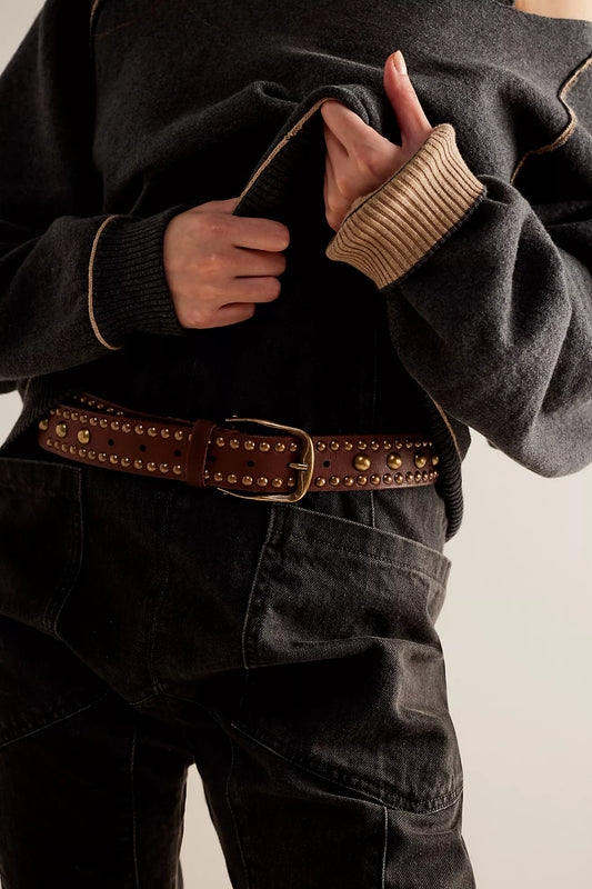 Free People Sola Stud Belt
