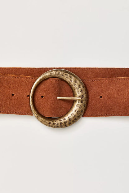 Free People Luna Suede Hip Belt