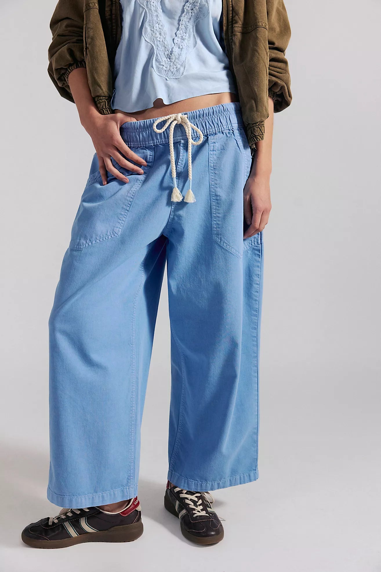 Free People Easy Peasy Pull On Denim