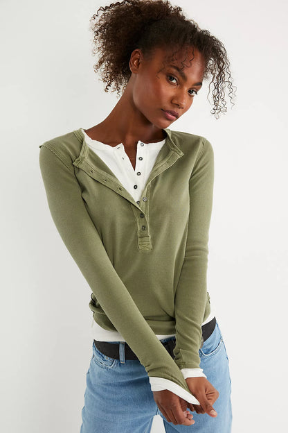 Free People Jamie Henley L/S