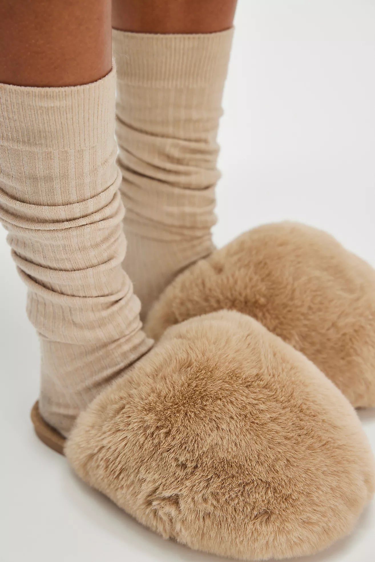 Free People Snowball Slippers