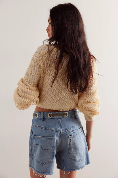 Free People Moxie Barrel Short