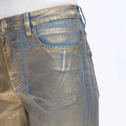 Bayeas High Rise Wide Leg Denim