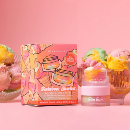 Rainbow Sherbert Lip Care Set