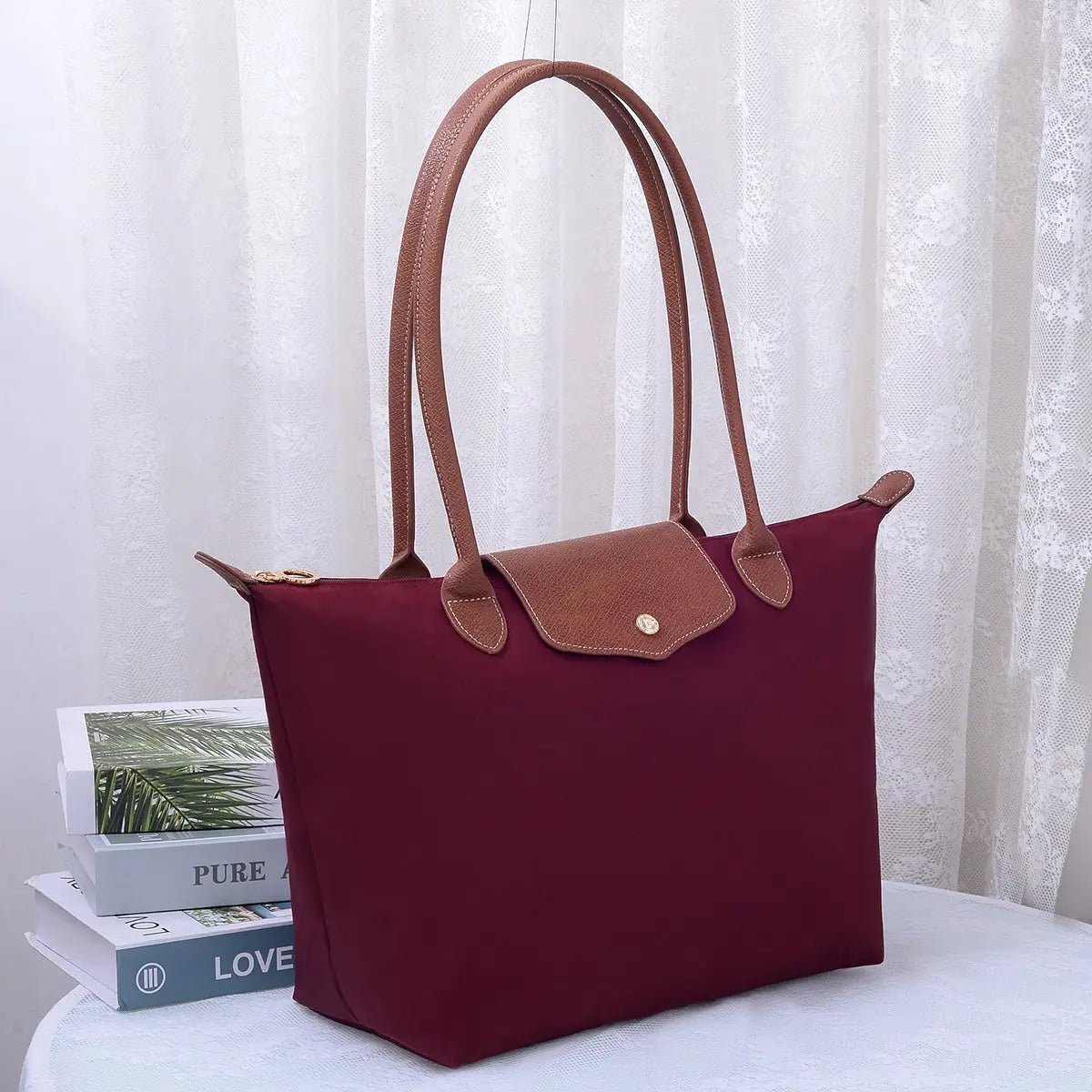 Dorian Nylon Tote Bag- 20"