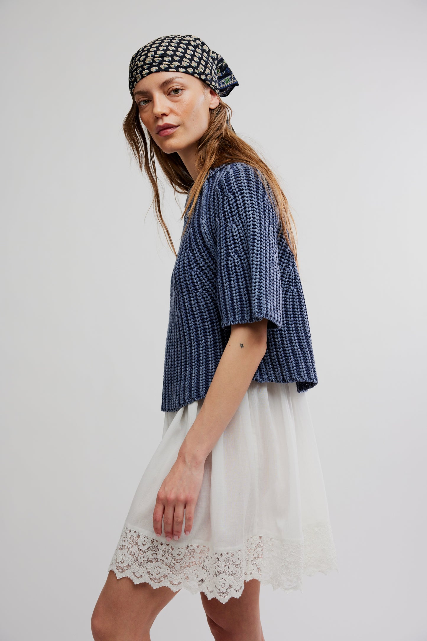 Free People Amy Sweater Tee