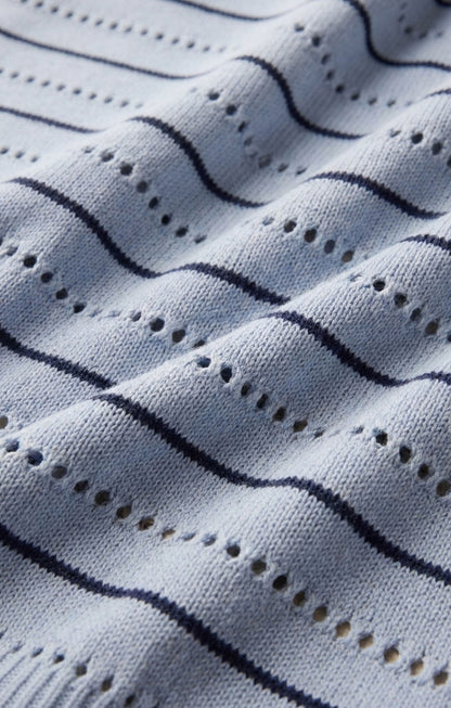 Z Supply Darby Stripe Pointelle Sweater