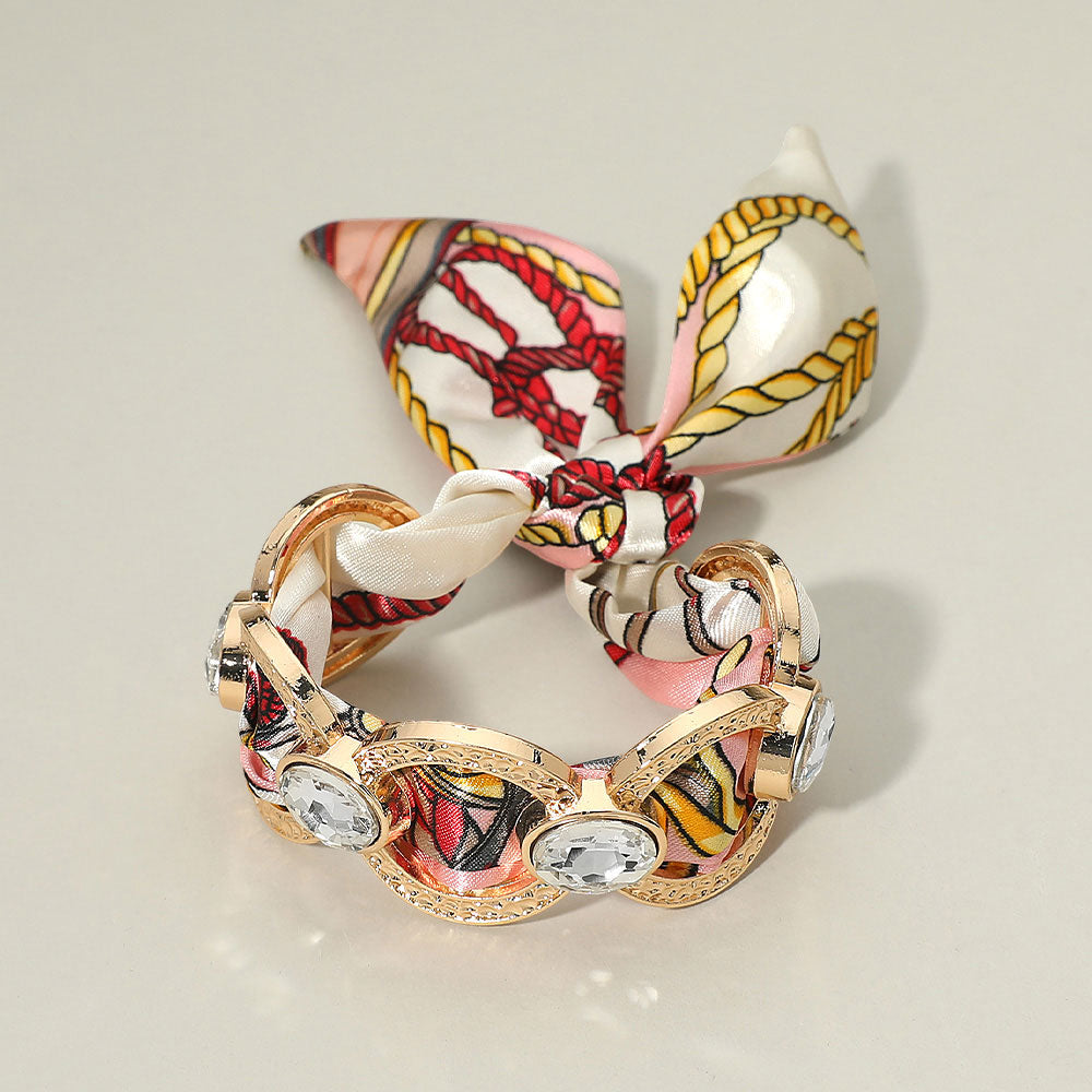 Bandana Scarf Adjustable Bracelet