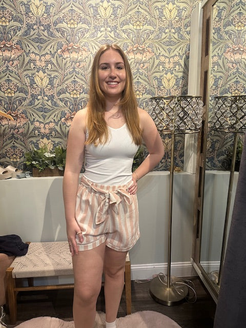 Voy Striped  Shorts #52