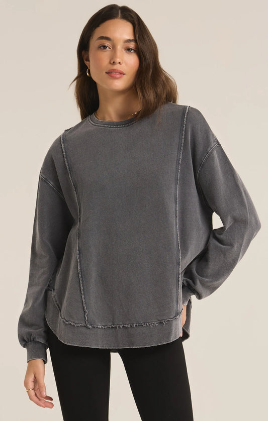 Z Supply Replay French Terry Sweatshirt