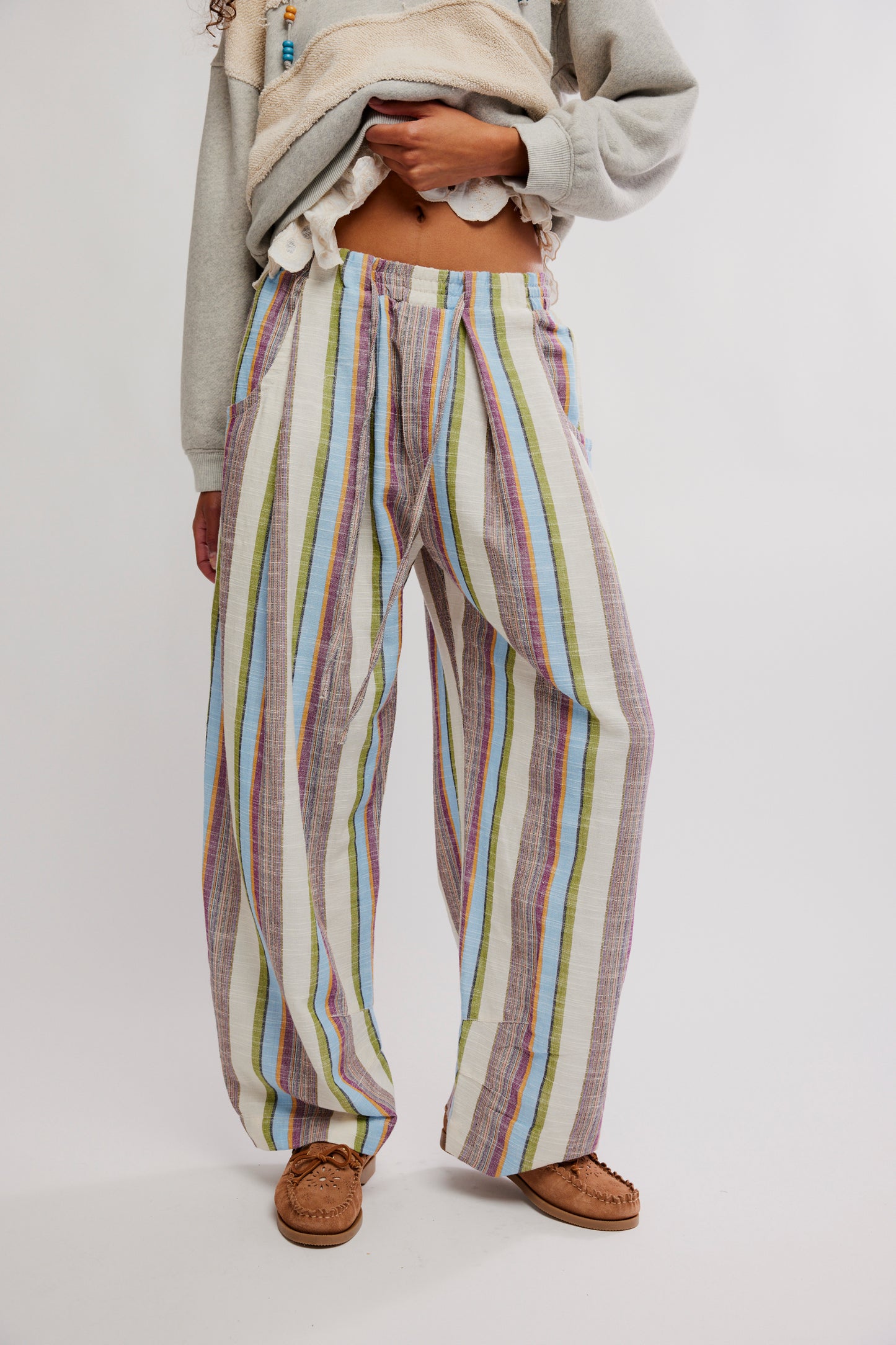 Free People Chambers Laid Back Stripe Pant