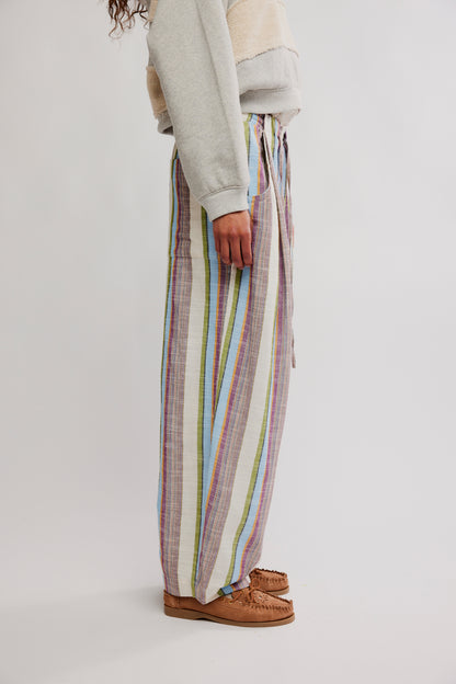 Free People Chambers Laid Back Stripe Pant