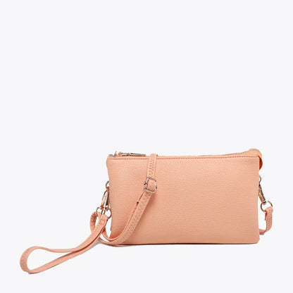 Riley 3 Compartment Crossbody/ Wristlet