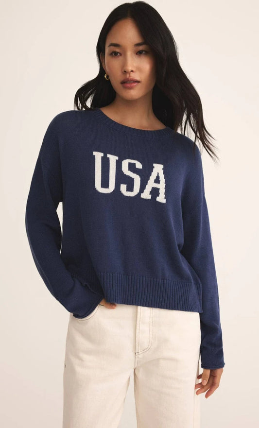 Z Supply USA Sienna Sweater