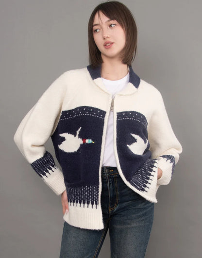RD Style Taji Shawl Neck Cardigan
