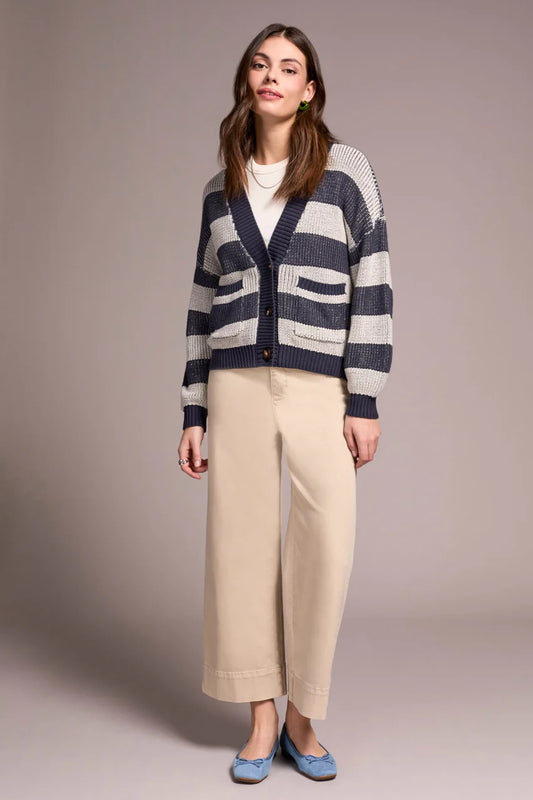 Tribal Button Front Cardigan