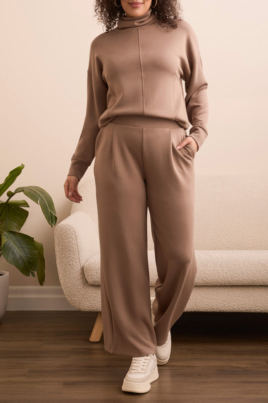 Tribal Techno Lux Wide Leg Pull On Pant
