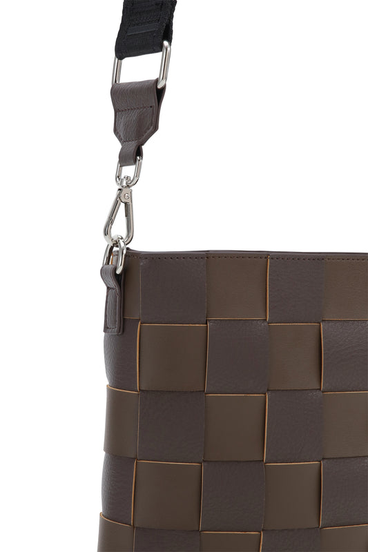 Isle Jacobsen Braided Square Crossbody Bag
