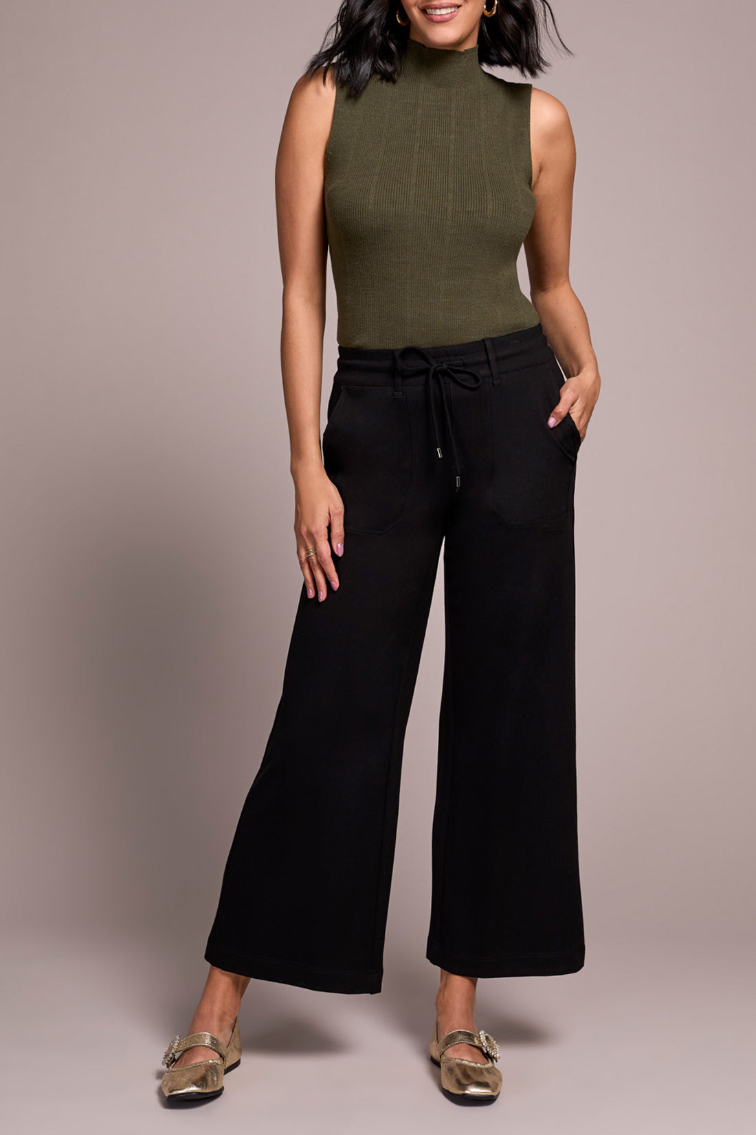 Tribal Pull on Pant W/ Pockets and Drawcord