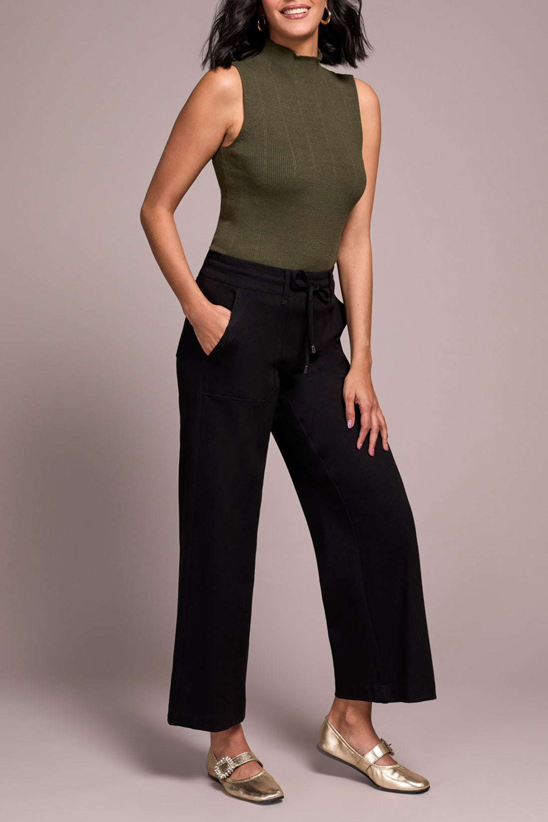 Tribal Pull on Pant W/ Pockets and Drawcord